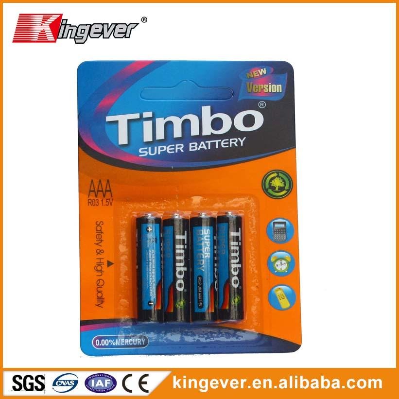 timbo 七號乾電池/AAA 1.5V  3