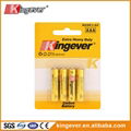 kingever 铝膜 七号电池AAA  干电池 2