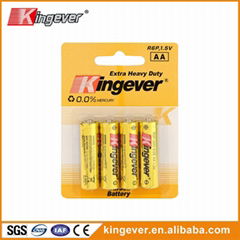 鋁膜kingever 五號電池AA  乾電池