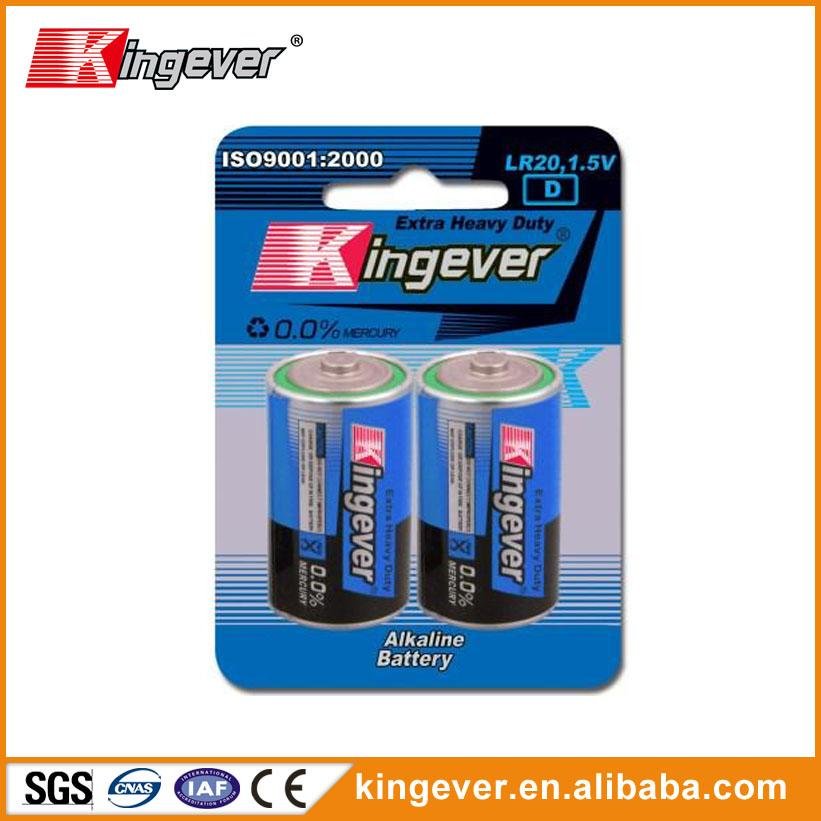 Kingever LR20 SIZE D Alkaline battery