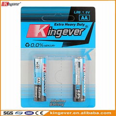 kingever AA size LR6 dry battery 