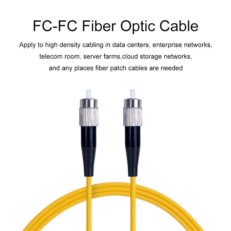 FC-FC Single Model Fiber Optic Patch Cable 4