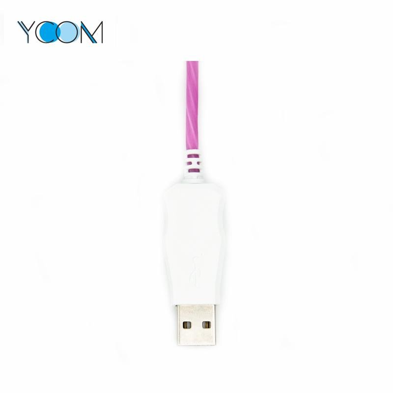 Mobile Phone USB Cable for Micro with LED Light 3
