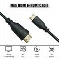Mini Displayport Male HDMI to HDMI Cable with 3D, 4K 1