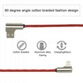 Charging + Data Double 90 Degree Elbow USB Cable for Ios 2