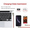 Charging + Data Double 90 Degree Elbow USB Cable for Ios