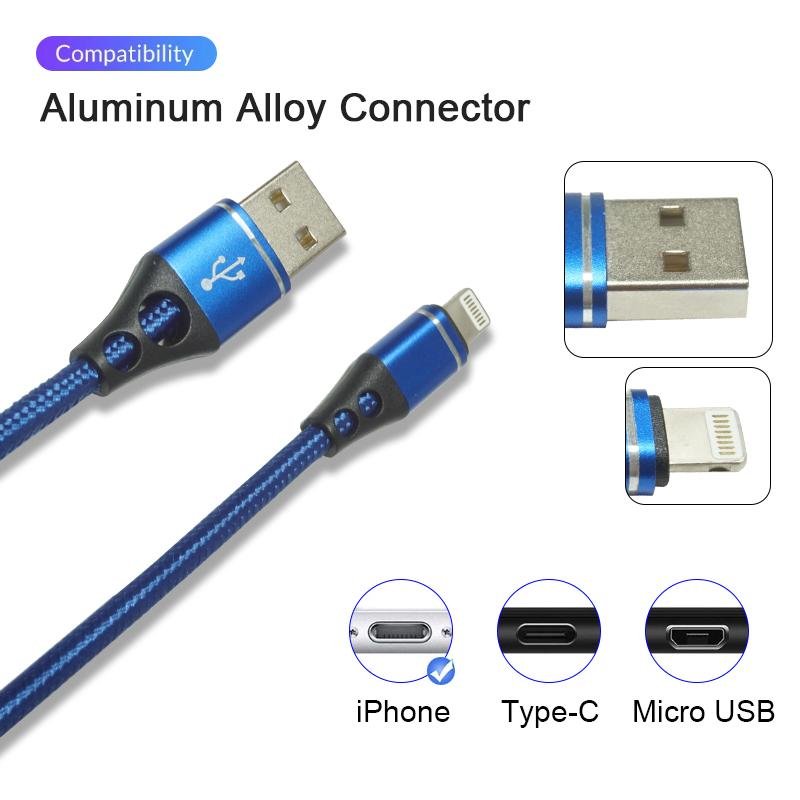 Data Transmission & Charging USB Cable for iPhone with Intelligent Chip 4