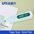 New Style Eco Friendly Stationery Refillable Correction Tape Pen 1