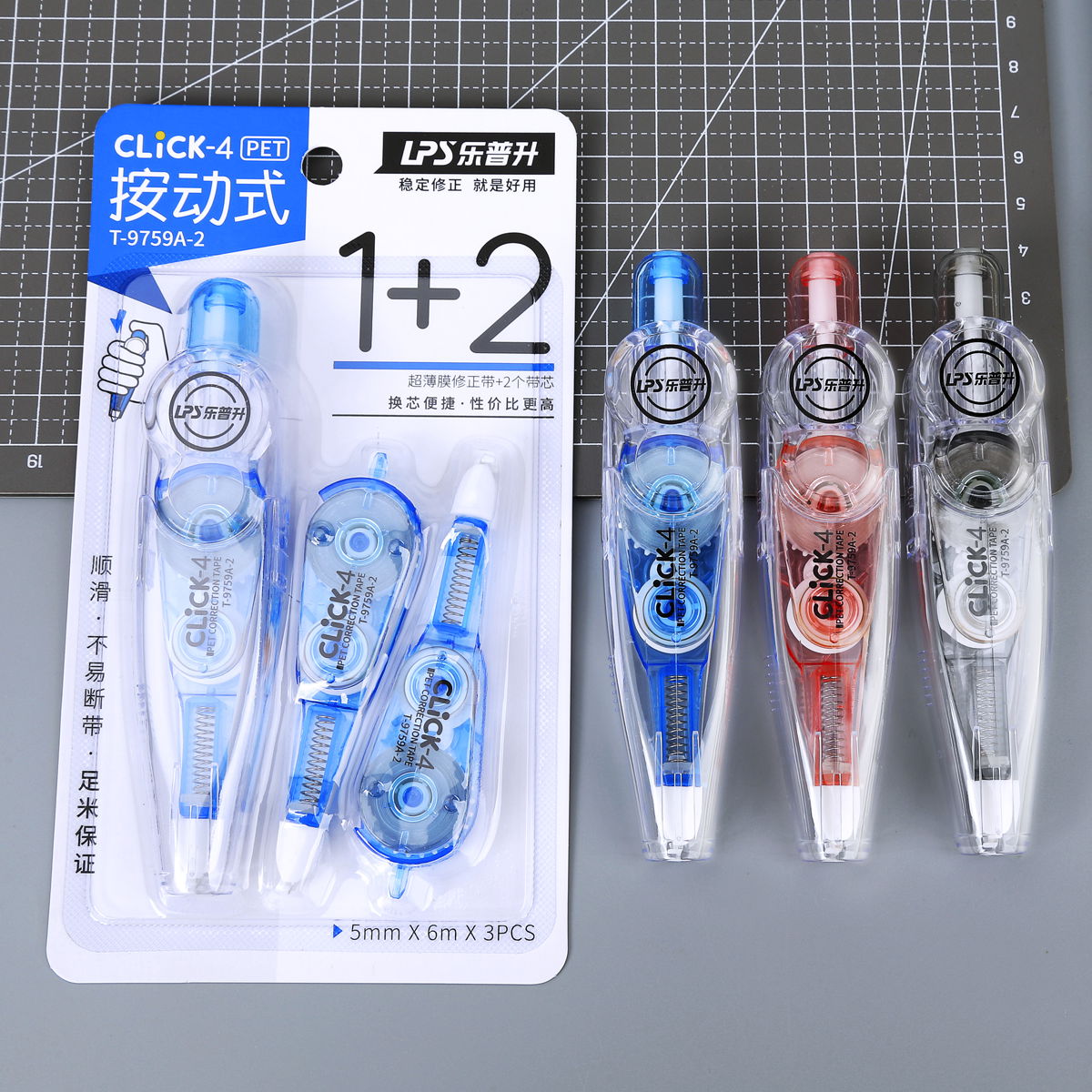 Pen Type Correction Tape Refillable OEM Customized Factory White Tape Correction 3