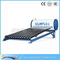 120L integrate pressurized heat pipe solar water heater