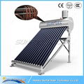 Copper coil pressurized solar water heater system 3