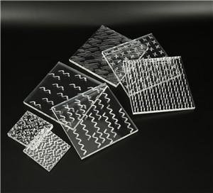 Acrylic crystal diamond plate Lanice F1