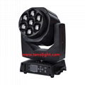 7*40W RGBW 4 in 1 LED Moving Head Wash