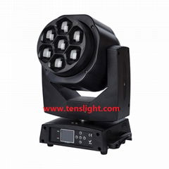 7*40W RGBW 4 in 1 LED Moving Head Wash Zoom TSL-009