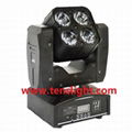 4*15W mini RGBW 4 in 1 Matrix LED Moving