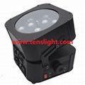 9*15W RGBWA 5 in1 Wireless battery DMX