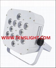 12*18W RGBWA+UV LED Flat Par TSP-009