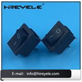 Black 12V ON-OFF 2 Position KCD Mini Rocker Switch 4