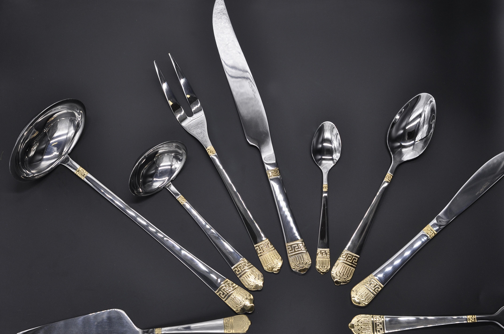 Stainless Steel Luxury Flatware Set 86 Pieces MC86 OEM (China