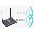 4G LTE voip router 2.4G/5G wireless router with sim card slot 1000m RJ45 & 2 fxs 5