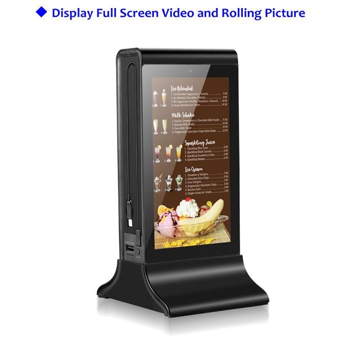 7'' WiFi Table Advertising Player with Power Bank FTL-035G 5