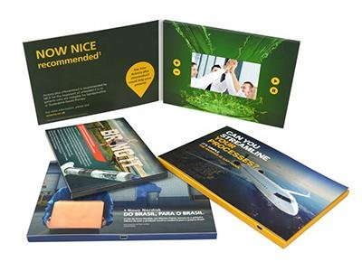 Funtek 4'' HD IPS Video Brochure Mailer Card VGC-040 for Brand Marketing