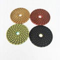 Diamond flexible wet polishing pads for concrete marble granite 2