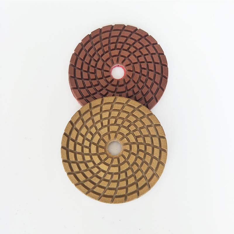 Diamond flexible wet polishing pads for concrete marble granite 3