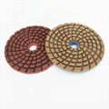 Diamond flexible wet polishing pads for concrete marble granite 4