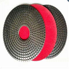 350mm polishing pads for granite concrete wet resin polishing pad