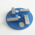 4 Bar segments diamond concrete tools for grinding