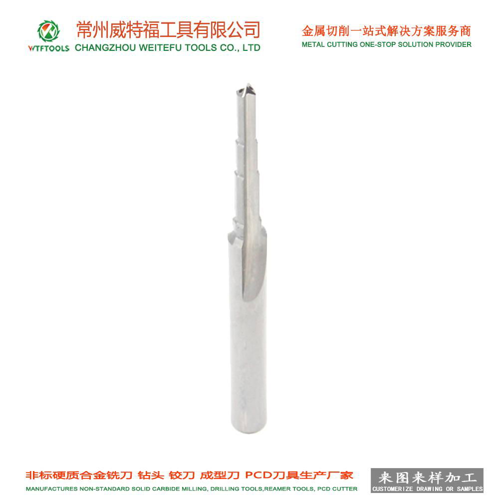 WTFTOOLS customized tungsten carbide forming multi-step drill reamer for steel 4