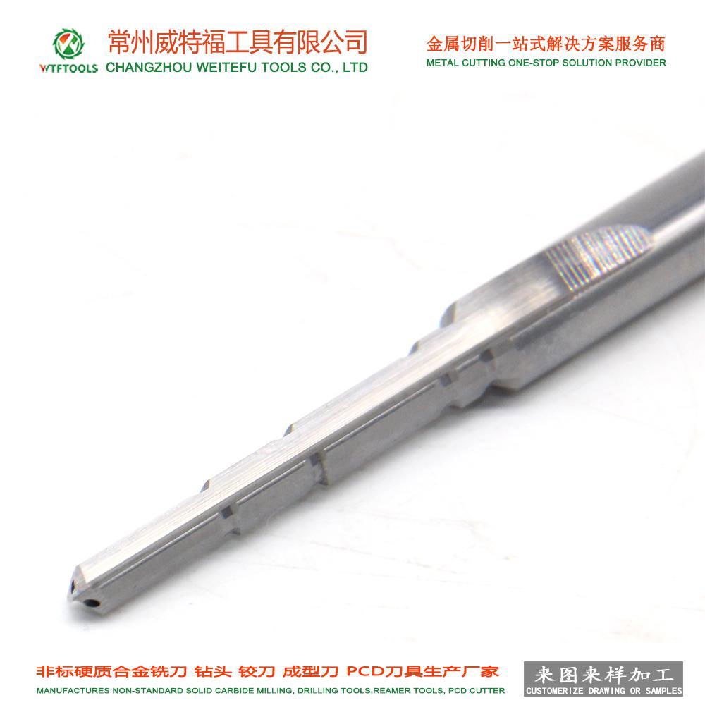 WTFTOOLS customized tungsten carbide forming multi-step drill reamer for steel 5