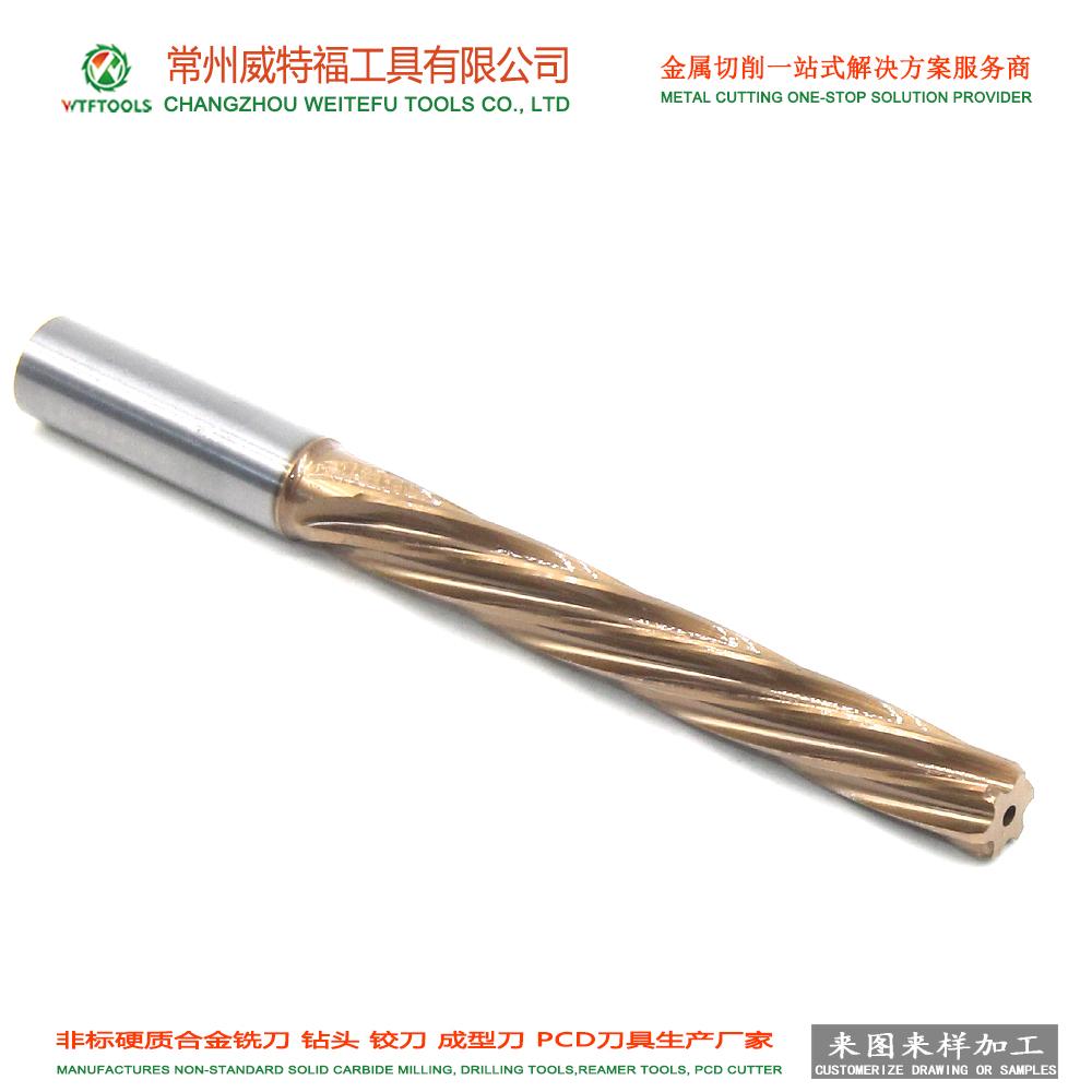 WTFTOOLS High precision customized tungsten carbide reamers for steel 5