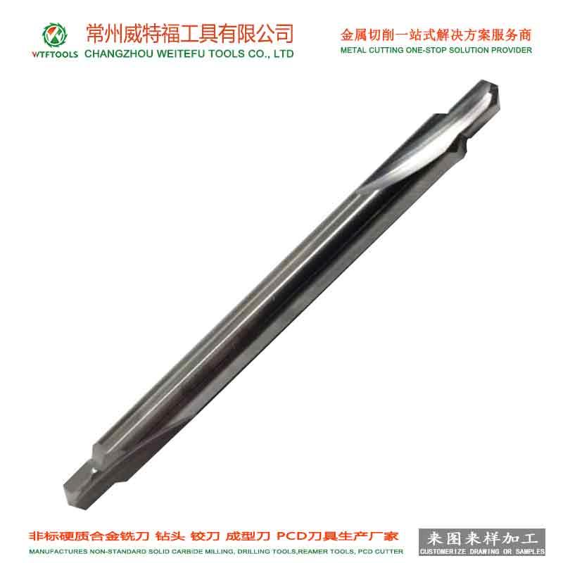 WTFTOOLS customized non-standard solid carbide composite step drilling bit 4