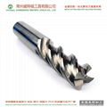 high performance HRC55 4 flutes tungsten carbide end milling cutter tools 2