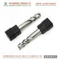 HRC50 3 flutes flat bottom tungsten