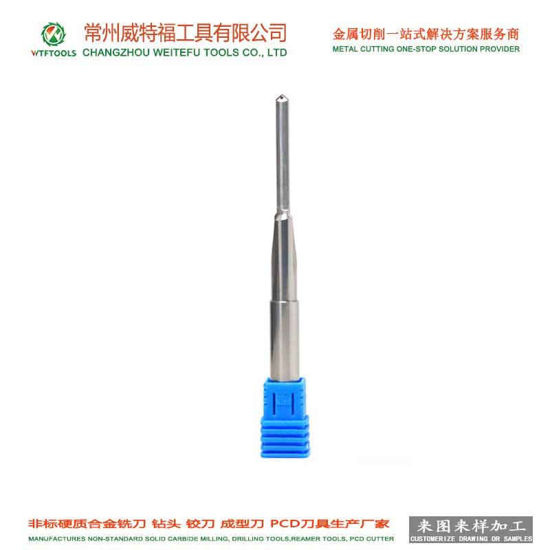 wtftools customized tungsten carbide straight flute driling bit with coolant 4