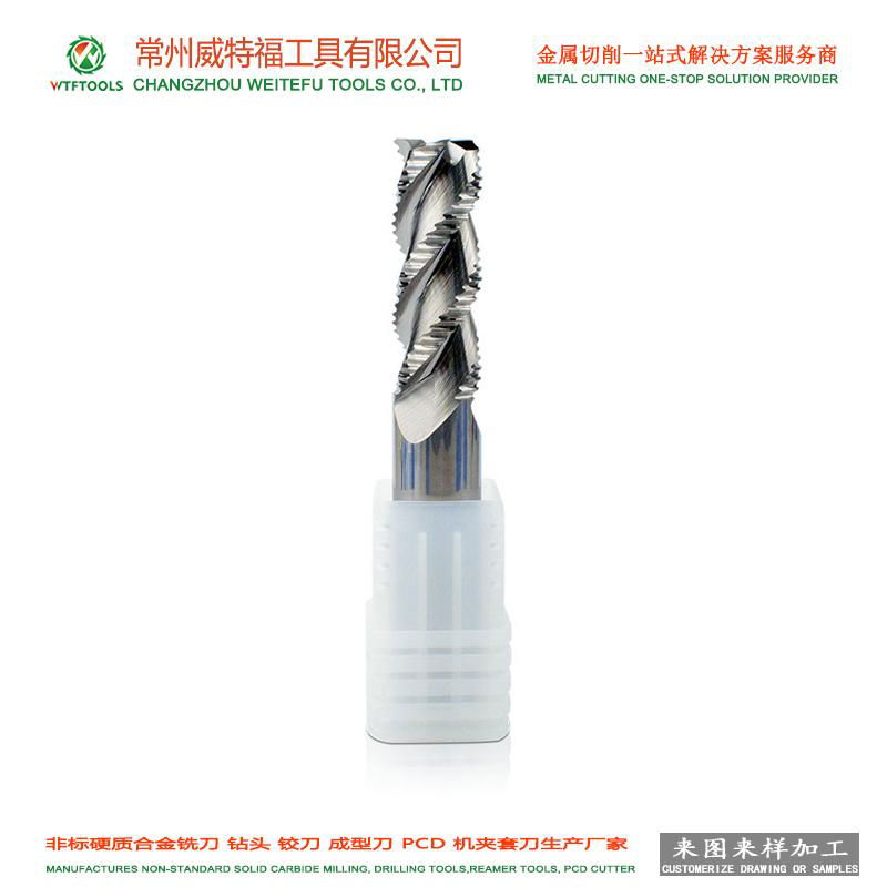 wtftool customized solid carbide composite end milling cutter for woodworking 4