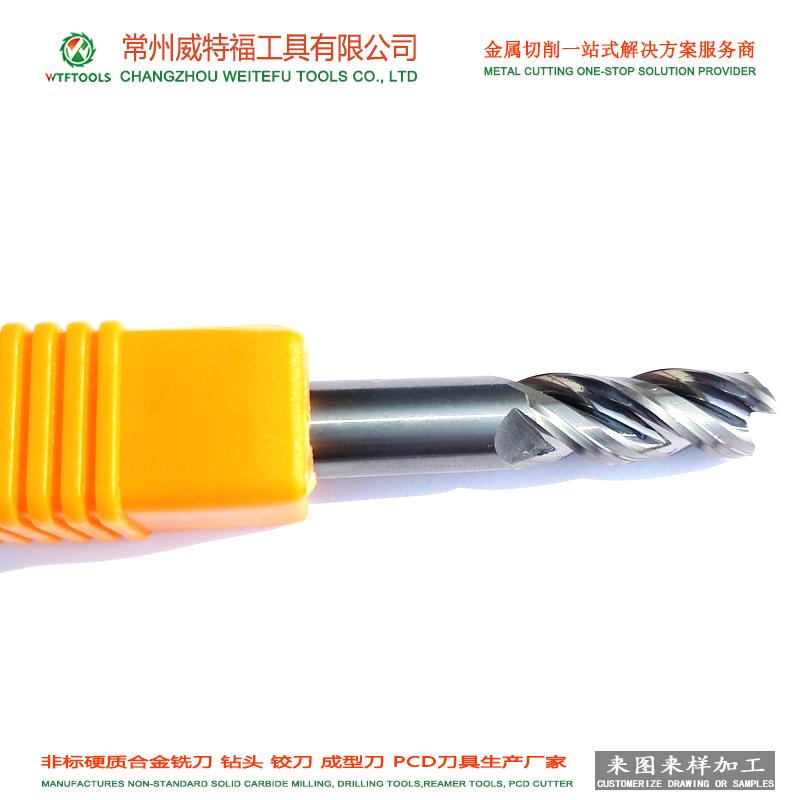 wtftools customized tungsten carbide composite chamfering forming end mill 4