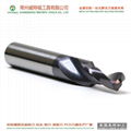 wtftools tungsten carbide straight flute step drilling bit 3