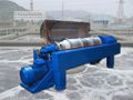 Municipal sewage sludge decanter