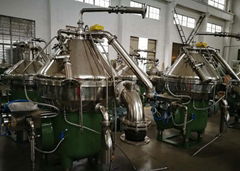 DHZ Series Disc Stack Centrifuge , Lube Oil Separator For Vegetable Oil