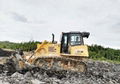 Easy Maintenance Open View Bulldozer Equipped With Torque Converter