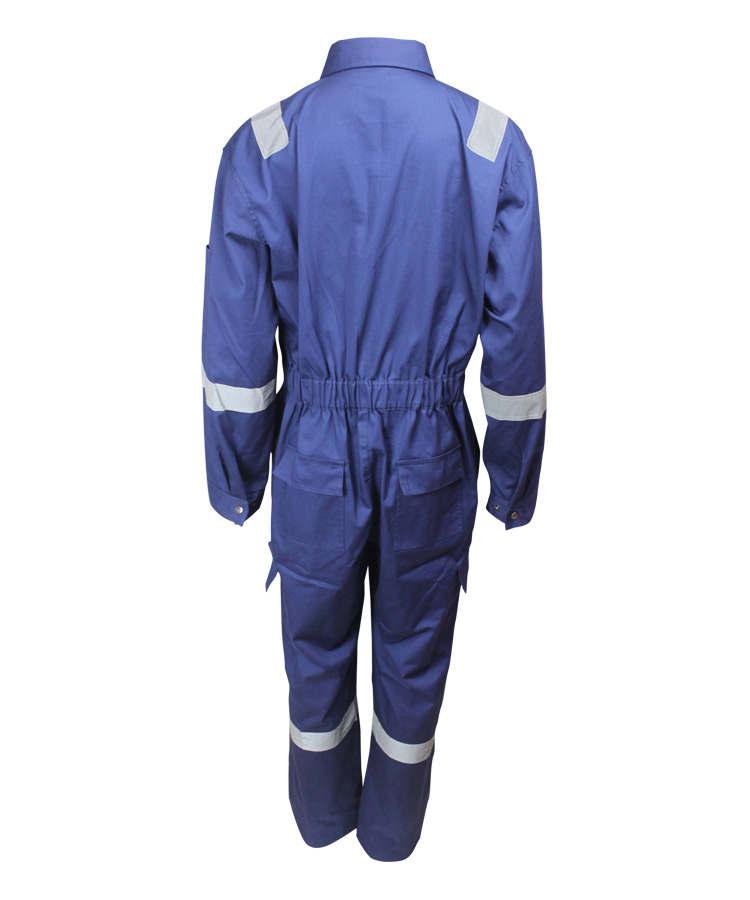 Winter Anti Static FR Modacrylic Blue Arc Preventive Coveralls YL