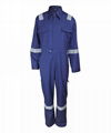 Winter Anti Static FR Modacrylic Blue Arc Preventive Coveralls 3