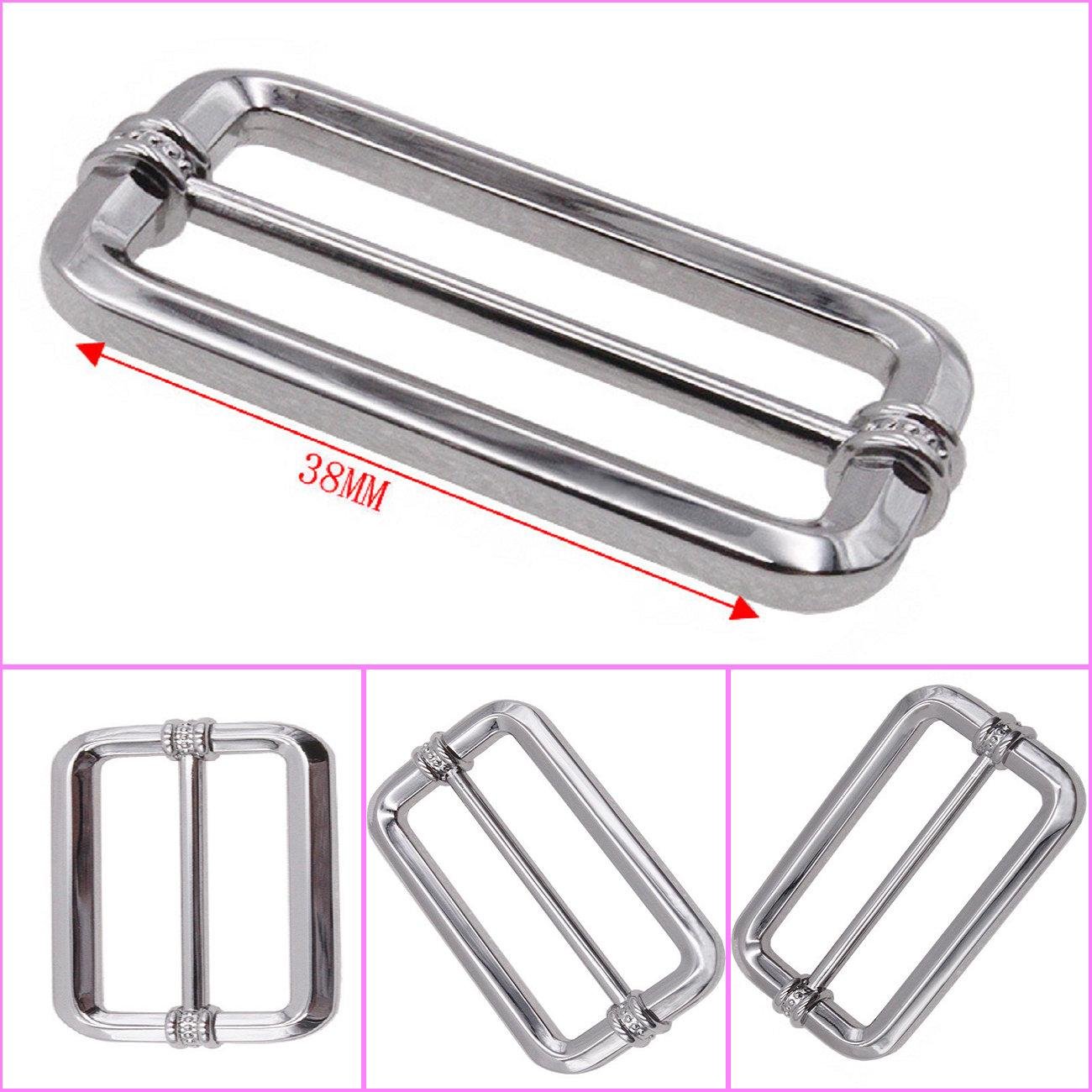High Quality Square Decorative Buckle with Single Pin Metal 3