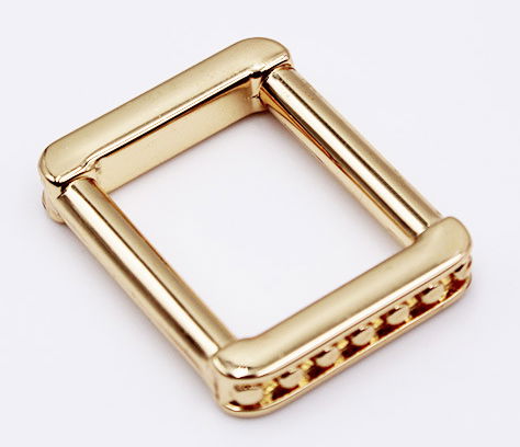 Custom Simple Style Gold Light Square Bag Buckle Metal Bag Accessories 4