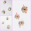 Custom Three Size Star Shape Design Rivets Decorative Rivets for Clothing 3