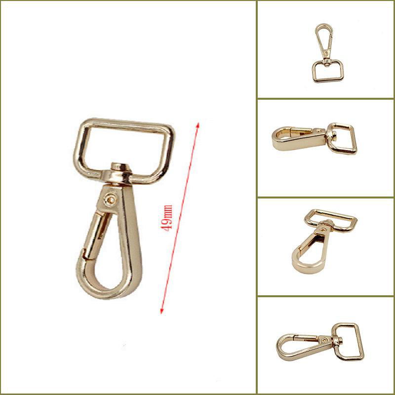 Latest Price Factory Cheap Hardware Fittings D Ring Snap Hook Dog Leash Snap Hoo 3